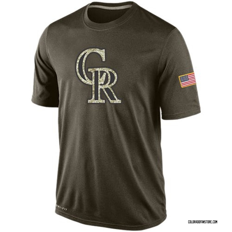 Colorado Rockies Fanatics Branded Power Hit T Shirt - Teeclover